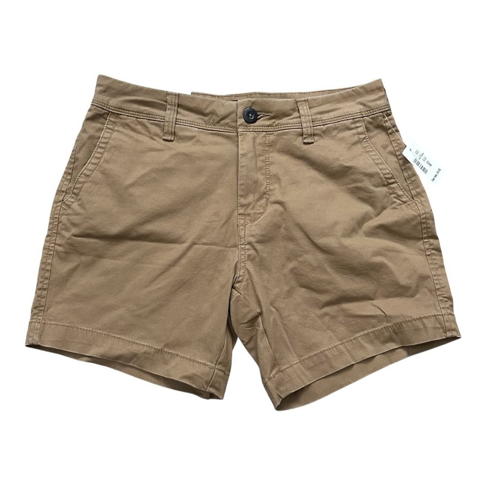 Aeropostale Men's Tan Flat Front Shorts - Size 27 - NWT NEW
